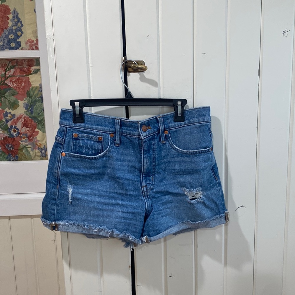 Madewell High Rise Denim Shorts